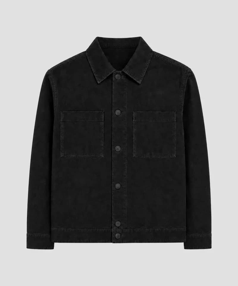 Campera gabardina negro — Camperas