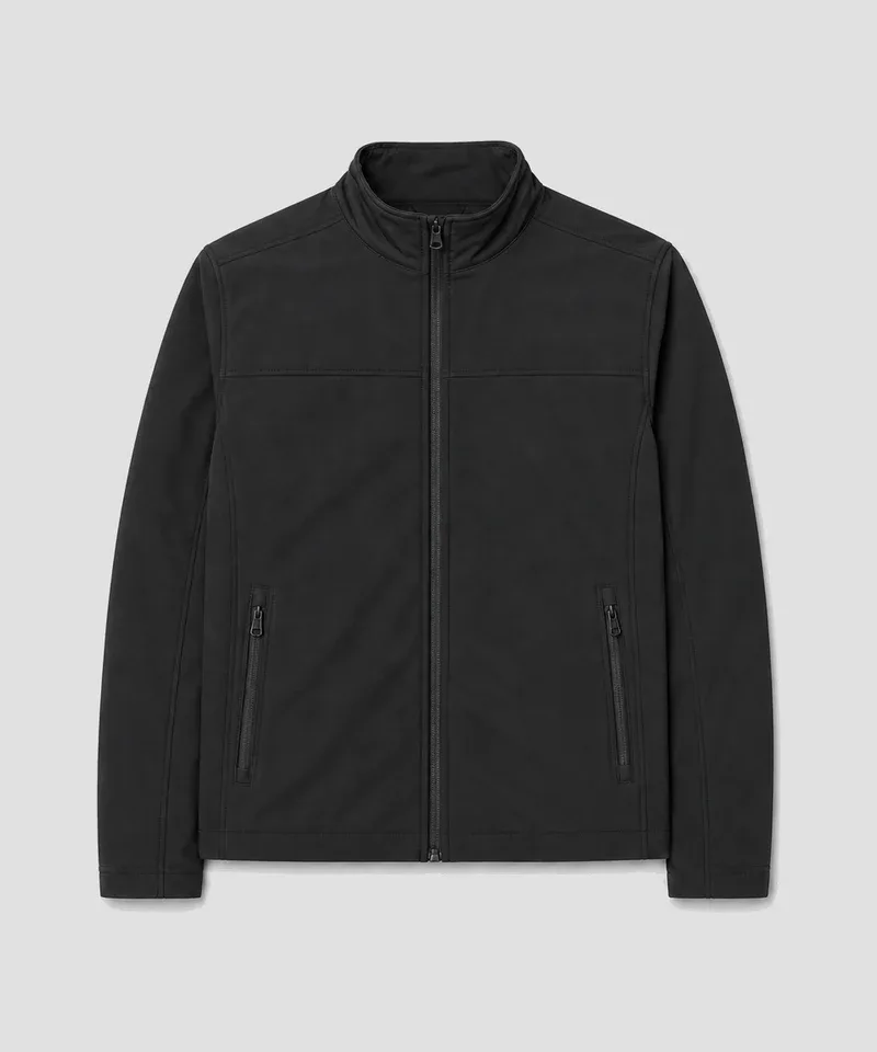 Campera softshell negro — Camperas