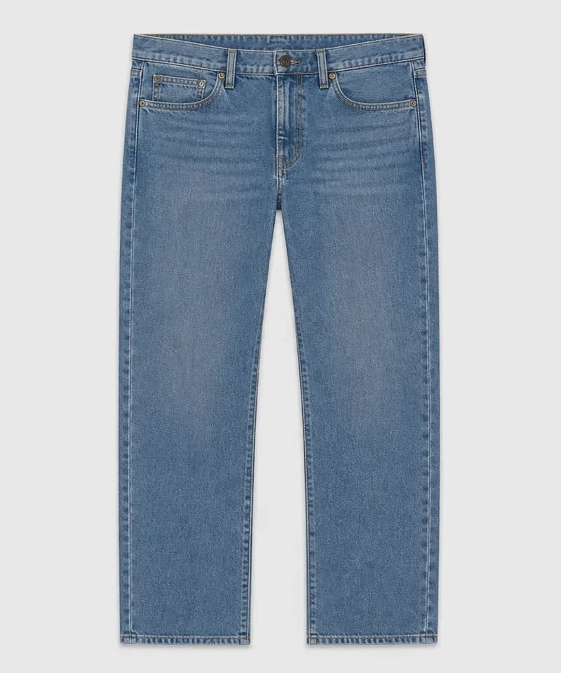 Jean slim straight azul miller — Jeans